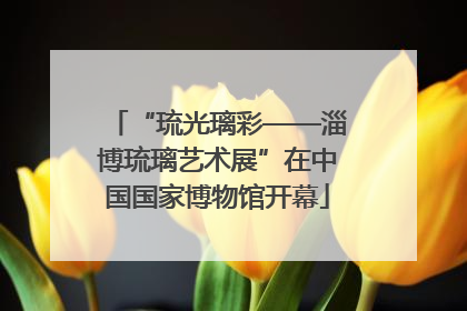 “琉光璃彩——淄博琉璃艺术展”在中国国家博物馆开幕