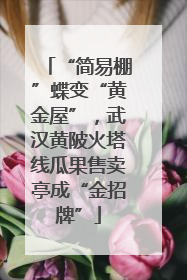 “简易棚”蝶变“黄金屋”，武汉黄陂火塔线瓜果售卖亭成“金招牌”