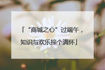 “商城之心”过端午，知识与欢乐撞个满怀