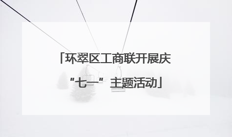 环翠区工商联开展庆“七一”主题活动