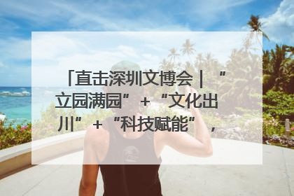 直击深圳文博会｜“立园满园”+“文化出川”+“科技赋能”，成都传媒发布三大文创领域合作清单