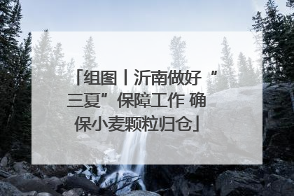 组图丨沂南做好“三夏”保障工作 确保小麦颗粒归仓