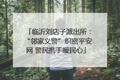 临沂刘店子派出所：“邻家义警”织密平安网 警民携手暖民心