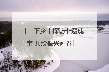 三下乡｜探访非遗瑰宝 共绘振兴画卷
