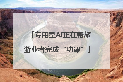 专用型AI正在帮旅游业者完成“功课”