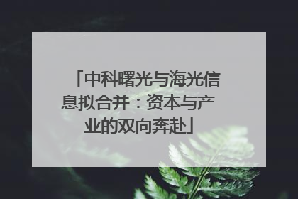 中科曙光与海光信息拟合并：资本与产业的双向奔赴