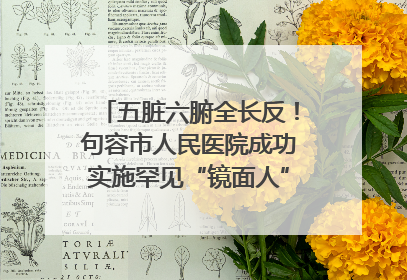 五脏六腑全长反！句容市人民医院成功实施罕见“镜面人”肝癌根治术