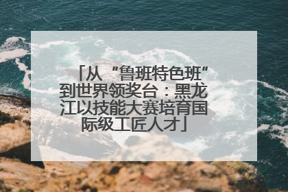 从“鲁班特色班”到世界领奖台：黑龙江以技能大赛培育国际级工匠人才