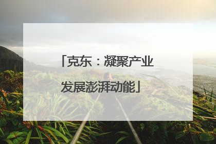 克东：凝聚产业发展澎湃动能
