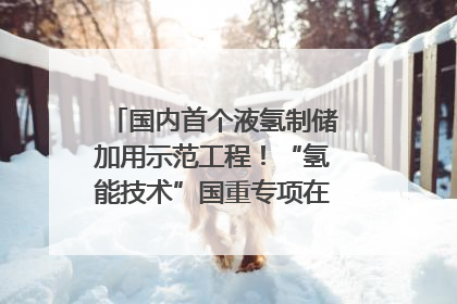 国内首个液氢制储加用示范工程！“氢能技术”国重专项在四川南充启动｜打赢经济发展翻身仗