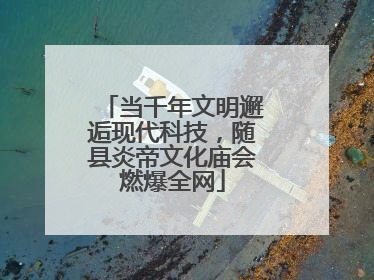 当千年文明邂逅现代科技，随县炎帝文化庙会燃爆全网
