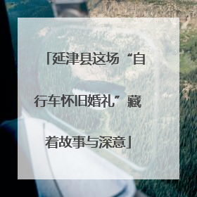 延津县这场“自行车怀旧婚礼”藏着故事与深意