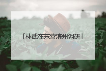 林武在东营滨州调研