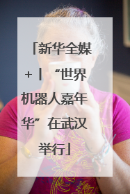 新华全媒+丨“世界机器人嘉年华”在武汉举行