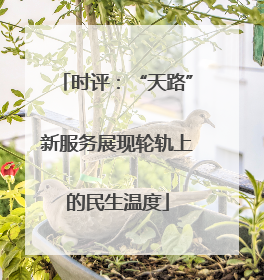 时评：“天路”新服务展现轮轨上的民生温度