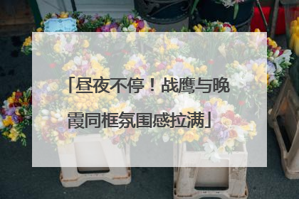 昼夜不停！战鹰与晚霞同框氛围感拉满