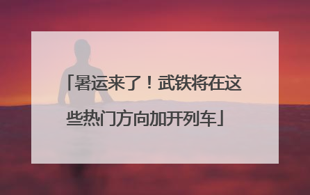 暑运来了！武铁将在这些热门方向加开列车