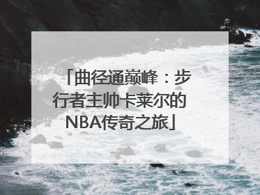 曲径通巅峰：步行者主帅卡莱尔的NBA传奇之旅