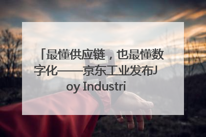 最懂供应链，也最懂数字化——京东工业发布Joy Industrial 重塑工业未来
