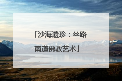 沙海遗珍：丝路南道佛教艺术