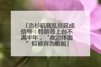 洛杉矶骚乱蔓延成信号：特朗普上台不满半年，“政治体面”似被弃为敝履