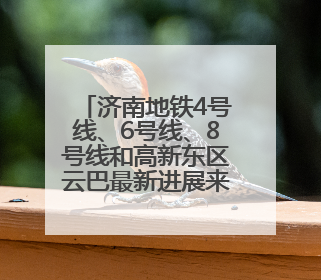济南地铁4号线、6号线、8号线和高新东区云巴最新进展来了！