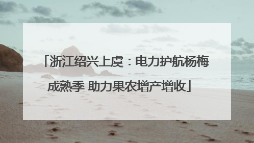 浙江绍兴上虞：电力护航杨梅成熟季 助力果农增产增收