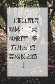 浙江南浔双林：“灵动教育”多方开展 点亮成长之路