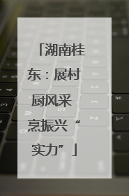 湖南桂东：展村厨风采 烹振兴“实力”