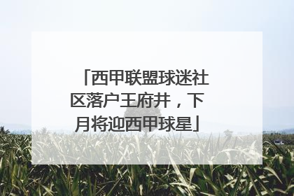 西甲联盟球迷社区落户王府井，下月将迎西甲球星