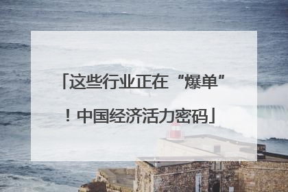 这些行业正在“爆单”！中国经济活力密码