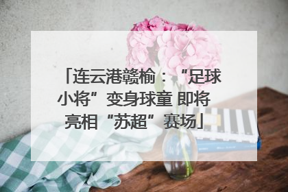 连云港赣榆：“足球小将”变身球童 即将亮相“苏超”赛场