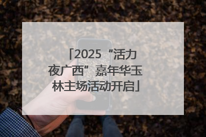 2025“活力夜广西”嘉年华玉林主场活动开启