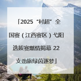 2025“村超”全国赛（江西赛区）弋阳选拔赛燃情揭幕 22支劲旅绿茵逐梦