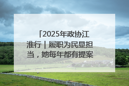 2025年政协江淮行｜履职为民显担当，她每年都有提案被评为“优秀”