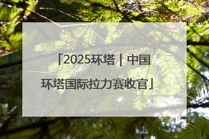 2025环塔｜中国环塔国际拉力赛收官